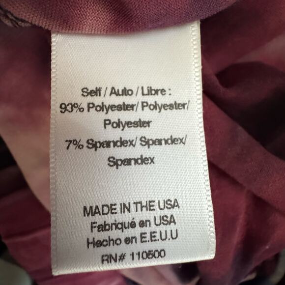 Laila Jayde Tie Dye Joggers Multicolor Soft Stretch NWT Women’s Medium - Picture 9 of 10